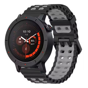 22mm時計ストラップ用中空通気性シリコーンスポーツバンドCMF用ツートンカラーシリコーン時計ストラップby Nothing Watch Pro 3 2 - Product Image 1