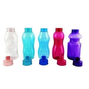Botella de agua deportiva personalizada de 350 ml para mascotas, ligera, para ciclismo al aire libre, de color sólido - Product Image 4