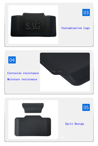 Autocollant de coussin de dossier de <span class=keywords><strong>moto</strong></span> personnalisé pour <span class=keywords><strong>passager</strong></span>, <span class=keywords><strong>sacoche</strong></span> arrière confortable, repose-dos en éponge - Product Image 5