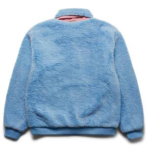 Custom Wholesale High Quality Sherpa Teddy <b>Fleece</b> Retro Gorpcore Contrast Pocket <b>1</b>/<b>4</b> <b>Zip</b> <b>Men's</b> <b>Fleece</b> Jacket Hoodie - Product Image 3
