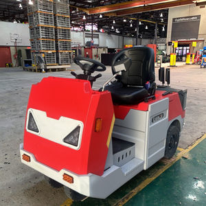 Elektrik çekme traktörü römorkör 3 tekerlekli 24v pil şarj çekici traktör römorku - Product Image 1