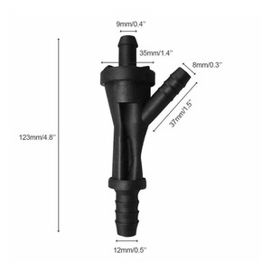 Vanne de déflecteur des gaz d'échappement Volkswagen Audi 058133753D 058133753B 1/2 po, vanne de retenue haute température - Product Image 5