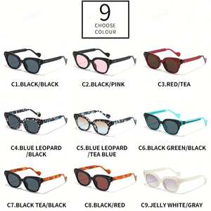 Lunettes de soleil œil de chat pour femme, mode été 2025, personnalisables avec logo, protection UV400, forme papillon, rivets, style punk - Product Image 4