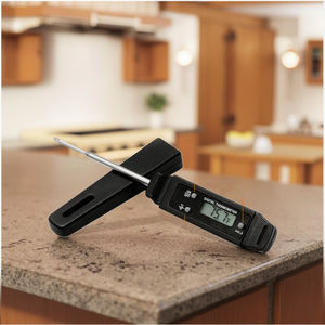 Thermomètre à viande numérique sans fil avec sondes en acier inoxydable pour la cuisson au barbecue et au four Livraison rapide Outil ménager - Product Image 3