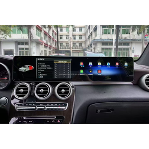 Radio multimedia de 12.3 pulgadas con pantalla dual, accesorio para coche, actualización para Benz Clase C W205 GLC X256 NTG 5.0 5.5 6.0 - Product Image 3