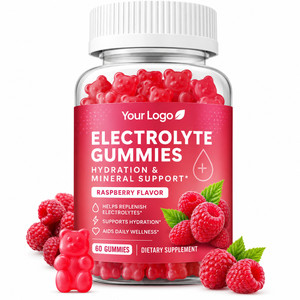 Hydrate, reconstitue les électrolytes, favorise la relaxation musculaire, réduit les crampes aux jambes, soutient les nerfs, favorise le sommeil, gommes électrolytiques - Product Image 1