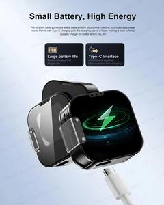 Vente en gros NOUVEAU I19 Téléphone à écran tactile rotatif 1,69 pouces avec fonction Magic Voice, Bluetooth, numérotation vocale et lampe torche 90 °   Mini téléphone portable rotatif 2G - Product Image 2