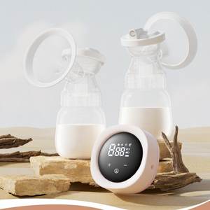 Tire-lait électrique puissant en silicone sans BPA avec <span class=keywords><strong>biberon</strong></span> pour bébé, accessoires d'<span class=keywords><strong>allaitement</strong></span> pour mariages - Product Image 3