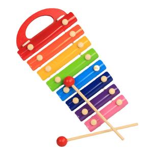 Jouet éducatif pour enfants cadre d'octave en bois instrument de musique tons jouet octave en bois <span class=keywords><strong>xylophone</strong></span> - Product Image 4