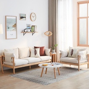 Rahat Modern tasarımlar ev mobilya seti <span class=keywords><strong>3</strong></span> koltuk kumaşı kanepe oturma odası ahşap kesit kanepe - Product Image 6