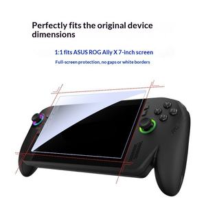 ฟิล์มกันรอยกระจกนิรภัยแบบใส HD สำหรับเครื่องเล่นเกมพกพา Rog Ally X ป้องกันรอยขีดข่วน - Product Image 4