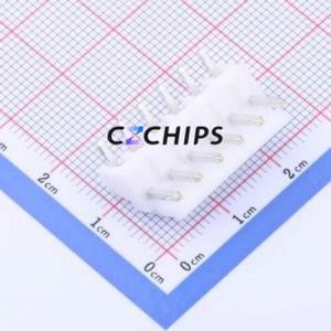 S6P-VH(LF)(SN)(P) Wire-to-Board Pin Header Bent Lead Through Hole,P=3.96mm Connector 1x6P 3.96mm Right Angle Insert VH - Product Image 1