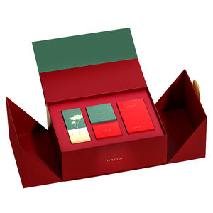 Customized Printing and Packaging From the Source Manufacturer, Double Door Flip Cover Foldable Gift <strong>Box</strong> <strong>Set</strong>, Customized logo - Product Image 4