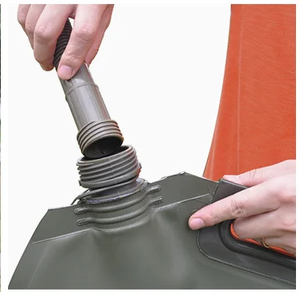 Portable En Aluminium Doux Sac D'huile Étanche Vessie Réservoir De Carburant Voiture Moto Hors Route Hélicoptère <span class=keywords><strong>Essence</strong></span> Stockage TPU Seau Peut - Product Image 3