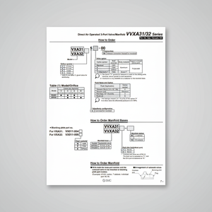 SMC pneumatics Manifold BASE VVXA322-09ชิ้นส่วนนิวเมติก - Product Image 1