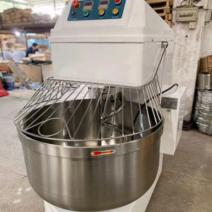 Spiral Dough <b>Mixer</b> 25kg/50kg Automatic Motor <b>Food</b> Grade Stainless Steel - Product Image 1