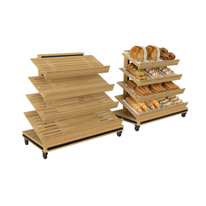 Étagère gondole double face en métal robuste Highbright pour supermarché et boulangerie - Product Image 4