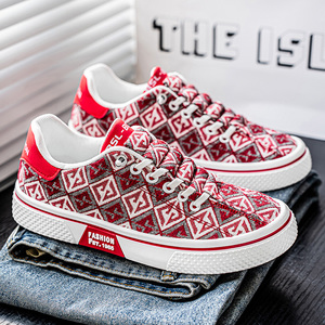 Zapatos Casuales de Verano para Hombre, Transpirables, Cómodos y Flexibles, Estilo Skate, Mocasines de Moda, Diseño Estampado Colorido en Lona Suave - Product Image 2