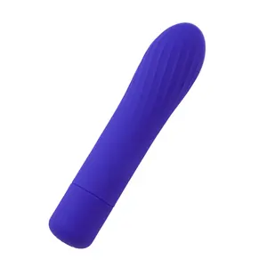 Pemijat getar peluru Mode frekuensi Mini 10, Vibrator untuk stimulasi g-spot klitoris, mainan seks Masturbator philander wanita