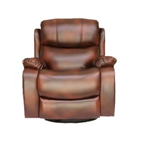 Fauteuil inclinable électrique de luxe en bois avec ports USB, chaise à bascule pour salon ou chambre d'enfant