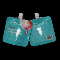 Emballage de liquide en plastique imprimé personnalisé pochette de boisson debout en papier d'aluminium recharge de bec presser le sac de poche de bec d'eau de jus alimentaire