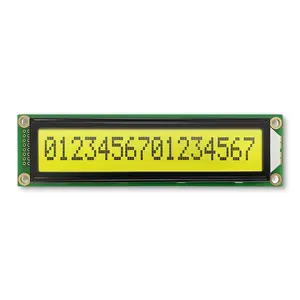 TCC 16 pin 16x1 monochrome lcd big character controller ST7066 1601 lcd display