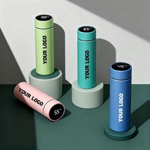 Gobelet personnalisé avec logo imprimé 500ML Promotion Activité d'entreprise Cadeau d'entreprise Bouteille d'eau en acier inoxydable - Product Image 1