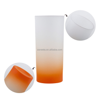 Zosi — lunettes de soleil givrées en arc-en-ciel dégradé 10oz, verre à boisson personnalisé, tasse à eau