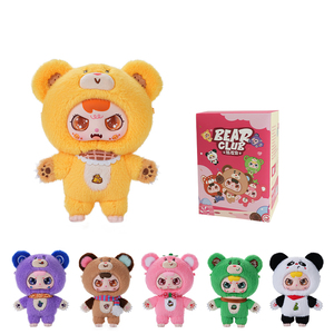 Serie Bosque Amarillo <span class=keywords><strong>Yubi</strong></span> Bear Caja Sorpresa al por Mayor, Figura de Moda, Muñeco Adorable, Colgante Decorativo, Juguete de Diseño, Éxito en TikTok - Product Image 6