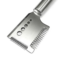Cortador de Cebolla Multifuncional Cuatro en Uno de Acero Inoxidable 304, Rebanador Manual para Picar, Triturar y Rallar