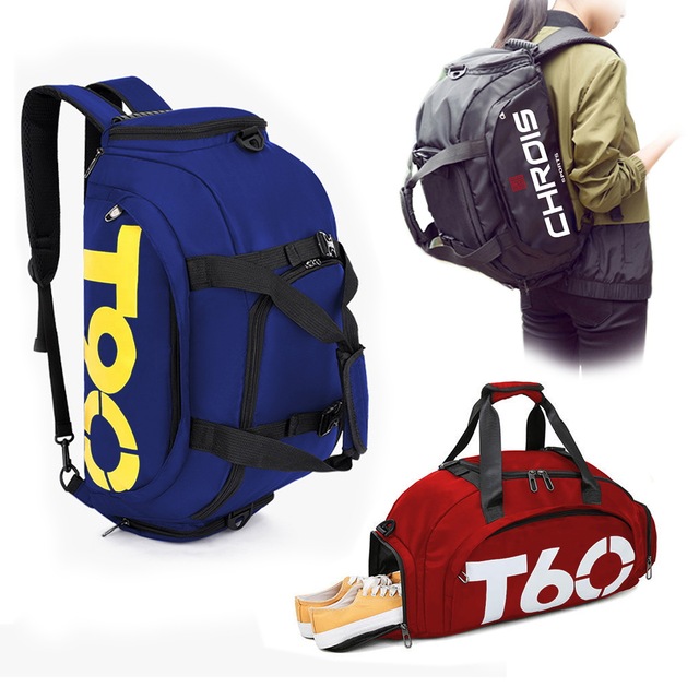 Large Capacity Weekender Overnight Travel Duffel Sports Gym Tote Waterproof Shoulder Bag T60 Duffle Travel Sports Gym Bag