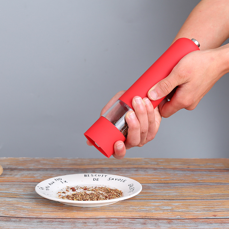 Изготовленный на заказ из нержавеющей стали с накатанной головкой мини двойной специи соль и перец мельница набор