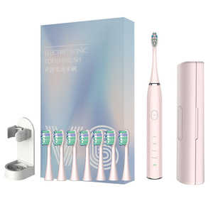 Electric Sonic Toothbrush With Type C <b>Charging</b> IPX7 Waterproof Rechargeable Battery Portable For Women - Product Image 5