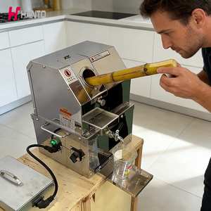 ポータブルプロ仕様自動ヘビーデューティーテーブルトップミニ工業用電気商業用小型サトウキビジューサーマシン（家庭用） - Product Image 1