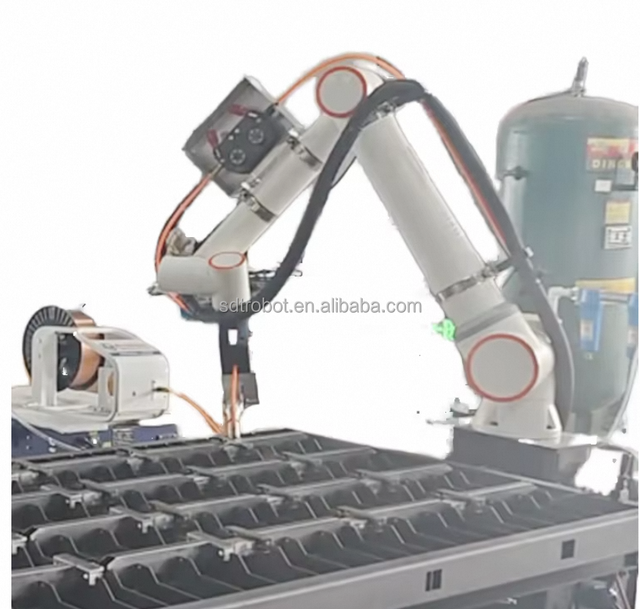 New Retail 5kg 6-Axis Cobot Arm Robotic Coffee Shop Collaborative Articulated Robots IP54/IP65 <65dB Motor High Precision Food
