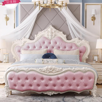 Produkthersteller Schlafzimmermöbel-Sets Prinzessinnenbett Doppelbett Schlafzimmermöbel-Set Bettdesigns mit Stauraum