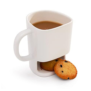 Logo personalizzato <span class=keywords><strong>biscotti</strong></span> in ceramica <span class=keywords><strong>porta</strong></span> sublimazione <span class=keywords><strong>biscotti</strong></span> in bianco latte <span class=keywords><strong>tazza</strong></span> <span class=keywords><strong>tazza</strong></span> <span class=keywords><strong>tazza</strong></span> di caffè con tasche Dessert - Product Image 1