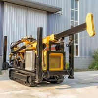 Foreuse diamantée Hengwang pour moteur diesel et pompe, 800m-1500m, pour l'exploitation minière et l'exploration géotechnique