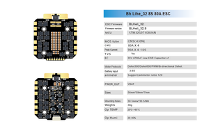 H743 SLIM FC STM32H743 ArduPilot CAN บัสคู่ ICM42688P Type-C การ์ด SD 8CH สำหรับโดรน FPV - Product Image 2