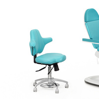 Chaise pivotante ergonomique réglable moderne, tabouret de selle dentaire, cuir synthétique antistatique ESD pour école, laboratoire