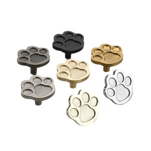 Paw Shape Zinc Alloy Drawer <b>Knobs</b> Minimalist Design Cabinet Door Handles Durable Furniture Hardware - Product Image 5