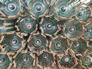 <strong>Insulators</strong> Manufacturer Standard Toughened Glass Disc <strong>Insulator</strong> for High Voltage Suspension <strong>Insulator</strong> <strong>String</strong> - Product Image 3