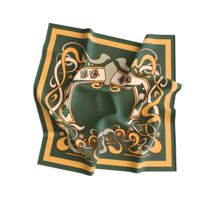 Breathable Digital Print Women Adult <b>Silk</b> <b>Scarf</b> Square Reversible European American Pattern Fashion All Seasons Daily Wear - Product Image 1