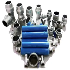 Quick Connector Air Line Efficient Connector Compressed Air Piping System Aluminum Air Pipe