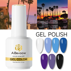 AiBevoow Fornitore Professionale di Prodotti per Unghie, 173 Colori, Smalto Gel UV in Flacone da 15ML, Smalto Gel a Lunga Durata per Saloni di Bellezza - Product Image 1