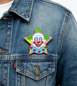 Broche Clown Dessin Animé, Plaqué Argent, Horreur, Fantôme, Personnage Anime, Halloween, <span class=keywords><strong>Joker</strong></span>, Épinglette Personnalisée en Émail - Product Image 2