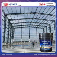 Revêtement ignifuge intumescent pour acier structurel, peinture coupe-feu, fournisseur en gros, usine chinoise directe
