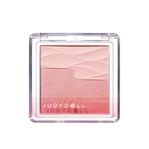 Judydoll Dewy Radiant Water-Satin Blush, Paleta de Rubor de Dos Tonos, Color Vibrante, Color <span class=keywords><strong>para</strong></span> Contorno, Polvo Rosa <span class=keywords><strong>para</strong></span> el Rostro - Product Image 1