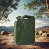 Nouveau Type Portable Réservoir de Carburant 20L Bidon en Acier Jerrycan à Vendre pour Essence