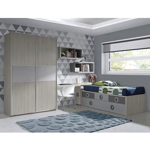 <span class=keywords><strong>Gigogne</strong></span> Pour Enfants, Design moderne, chambres Pour jeunes Enfants, lit coulissant, lits jumeaux en bois massif - Product Image 1